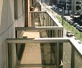 railings of wood