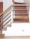 wood handrails