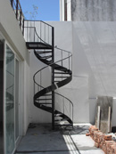 spiral tape stair