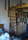 vertical space saving stair