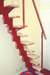 alternated treads stairs