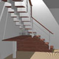 minimalist custom staircases