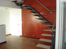 open stairs