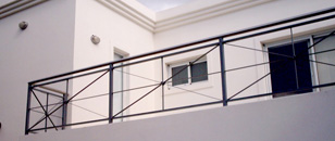 railings for housings