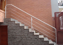 railings of stairs