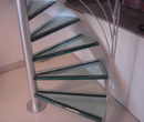 glass stair