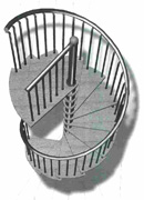 spiral stairs