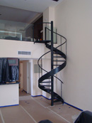 spiral tape stair