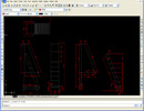 stairs in autocad