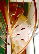 Half Spiral Stairs