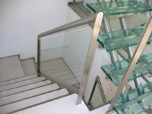 glass staircases