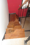 alternating steps stairs