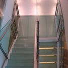 glass railing